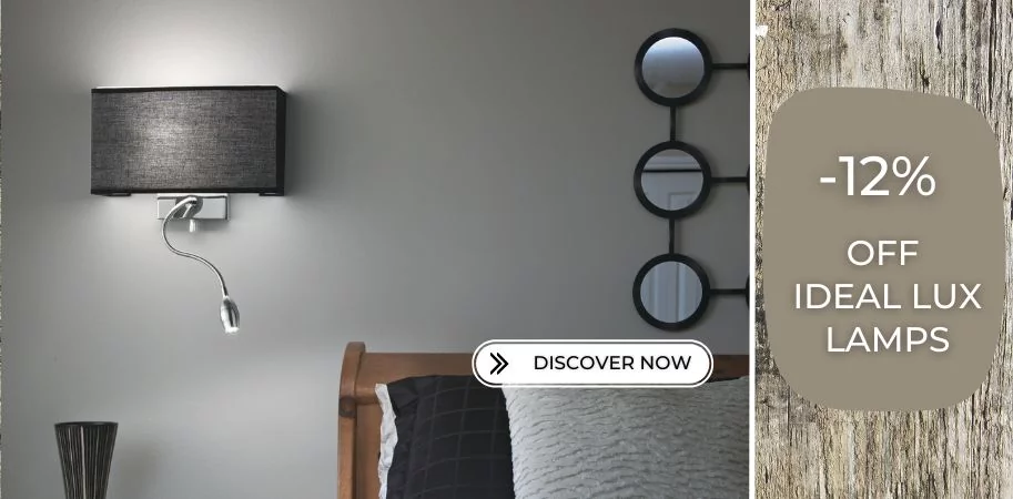 -12% off Ideal Lux lamps